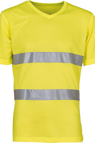 Yoko YHVJ910 - Hi-Vis Top Cool T-shirt V-Ausschnitt