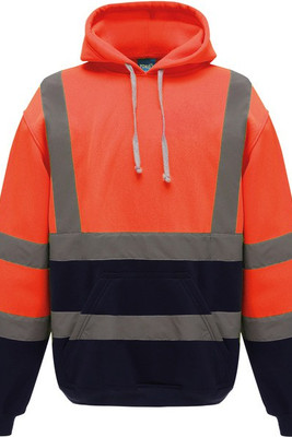 Yoko YHVK05 - Sweatshirt capuche haute visibilité