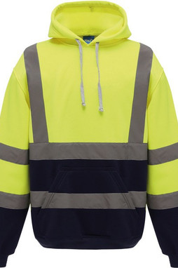 Yoko YHVK05 - Hi-Vis pullover hoodie