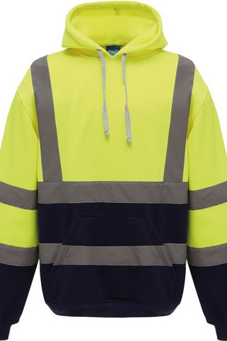 Yoko YHVK05 - Sweatshirt capuche haute visibilité