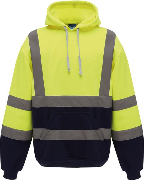 Yoko YHVK05 - Hi-Vis pullover hoodie