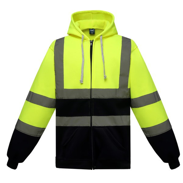 Yoko YHVK07 - Full Zip Hooded Sweatshirt