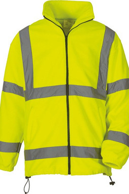 Yoko YHVK08 - Hi-Vis Fleece Jacket