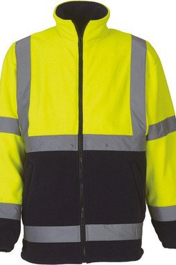 Yoko YHVK08 - Hi-Vis Fleece Jacket