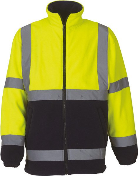 Yoko YHVK08 - Hi-Vis Fleece Jacket