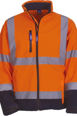 Yoko YHVK09 - Giacca Softshell alta visibilità
