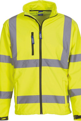 Yoko YHVK09 - Hi-Vis Softshell Jacket