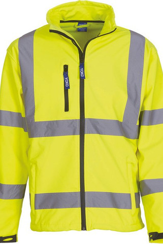 Yoko YHVK09 - Veste softshell haute visibilité