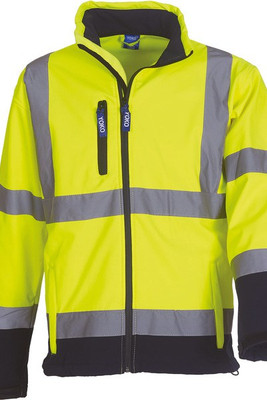Yoko YHVK09 - Hi-Vis Softshell Jacket