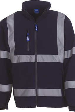 Yoko YHVK09 - Hi-Vis Softshell Jacket