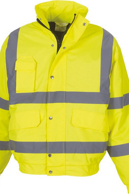 Yoko YHVP211 - Hi-Vis Bomber Jacket