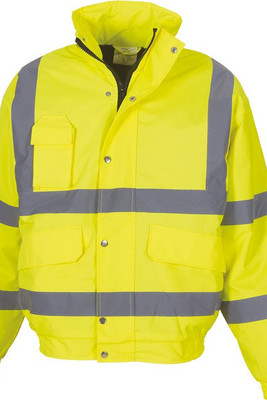 Yoko YHVP211 - Hi-Vis Bomber Jacket
