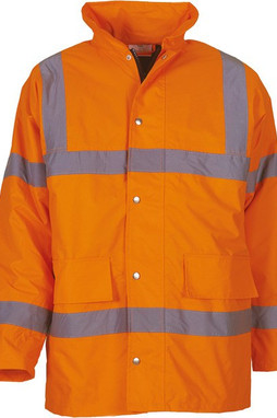 Yoko YHVP300 - Ultimate Hi-Vis Waterproof Safety Parka Jacket