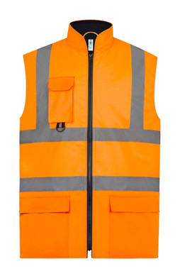 Yoko YHV005 - Hi-vis padded bodywarmer