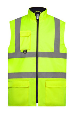 Yoko YHV005 - Bodywarmer imbottito alta visibilità