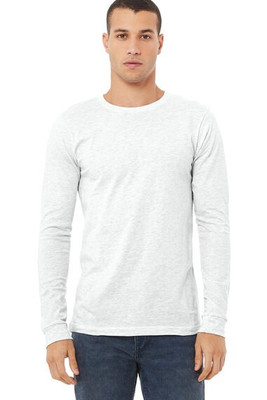 Bella B3501 - Camiseta Manga Larga de Algodón para Hombre