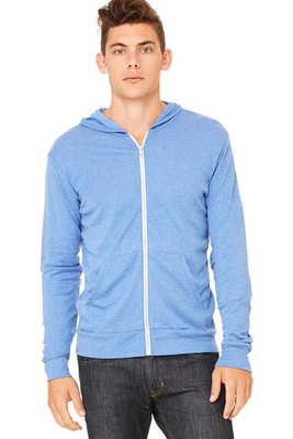 Bella B3939 - Unisex Triblend Light Hoodie