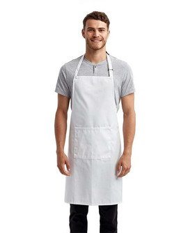 Artisan Collection by Reprime RP154 - Unisex 'Colours' Sustainable Pocket Bib Apron