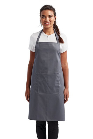 Artisan Collection by Reprime RP154 - Unisex Colours Sustainable Pocket Bib Apron