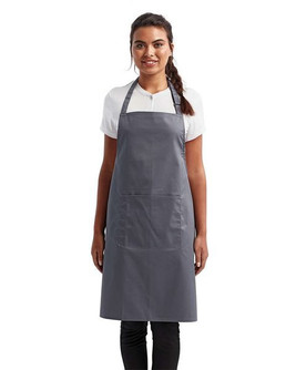 Artisan Collection by Reprime RP154 - Unisex 'Colours' Sustainable Pocket Bib Apron