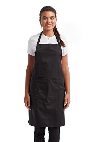 Artisan Collection by Reprime RP154 - Unisex Colours Sustainable Pocket Bib Apron