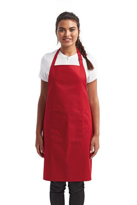 Artisan Collection by Reprime RP154 - Unisex 'Colours' Sustainable Pocket Bib Apron
