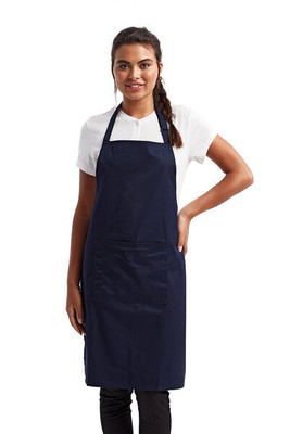 Artisan Collection by Reprime RP154 - Unisex 'Colours' Sustainable Pocket Bib Apron