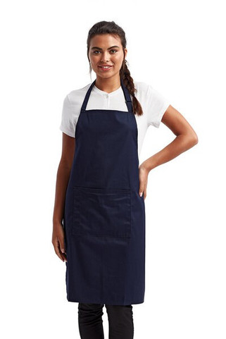 Artisan Collection by Reprime RP154 - Unisex Colours Sustainable Pocket Bib Apron