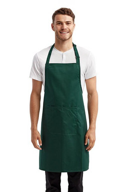 Artisan Collection by Reprime RP154 - Unisex Colours Sustainable Pocket Bib Apron