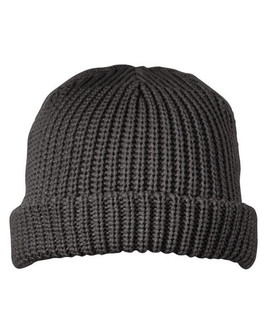 Big Accessories BA698 - Cozy Acrylic Knit Beanie with Fold-Up Cuff