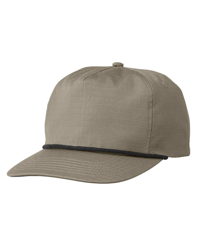 Big Accessories BA699 - Cotton Ripstop Snapback Cap with