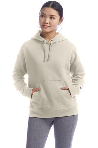 Champion S760 - Ladies PowerBlend Relaxed Hooded Sweatshirt