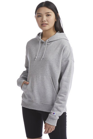Champion S760 - Ladies PowerBlend Relaxed Hooded Sweatshirt
