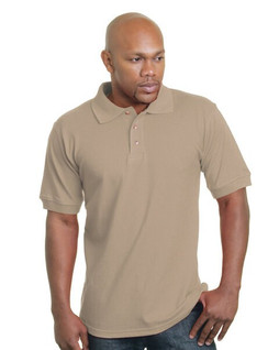 Bayside BA1000 - Adult 6.1 oz., Cotton Piqué Polo