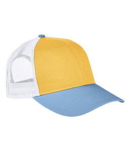 Authentic Pigment AP1919 - Tri-Color Trucker Cap