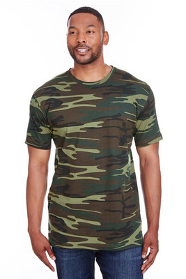 Code V 3907 - Camiseta Camuflaje Urbano para Hombre