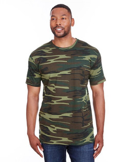 Code V 3907 - Urban Woodland Camo Cotton T-Shirt for Men