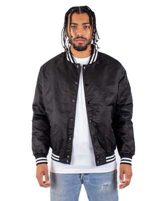 Shaka Wear SHVBJ - Mens Varsity Bomber Jacket