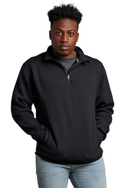 Russell Athletic 1Z4HBM - Unisex Dri-Power® Quarter-Zip Fleece