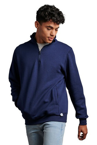 Russell Athletic 1Z4HBM - Unisex Dri-Power® Quarter-Zip Fleece