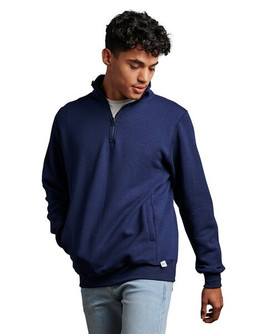 Russell Athletic 1Z4HBM - Unisex Dri-Power® Quarter-Zip Fleece