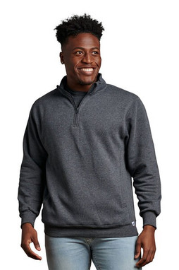 Russell Athletic 1Z4HBM - Unisex Dri-Power® Quarter-Zip Fleece