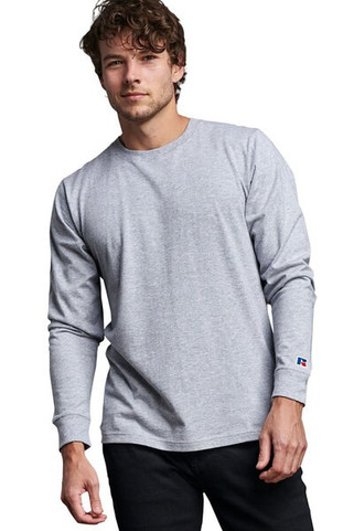 Russell Athletic 600LRUS - Unisex Cotton Classic Long-Sleeve T-Shirt