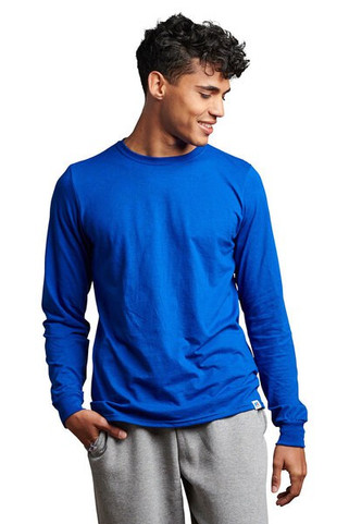 Russell Athletic 64LTTM - Unisex Essential Performance Long-Sleeve T-Shirt