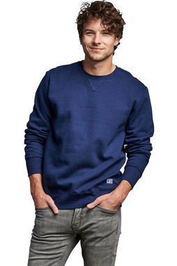 Russell Athletic 82RNSM - Unisex Cotton Classic Crew Sweatshirt