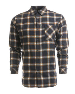 Burnside B8212 - Woven Plaid Flannel With Biased Pocket