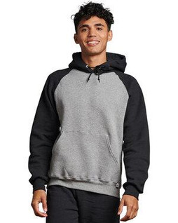Russell Athletic 693HBM - Adult Dri-Power® Colorblock Hooded Sweatshirt