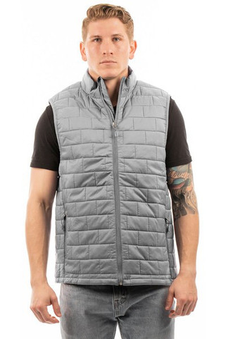 Burnside 8703BU - Adult Box Quilted Puffer Vest