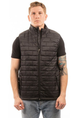 Burnside 8703BU - Adult Box Quilted Puffer Vest