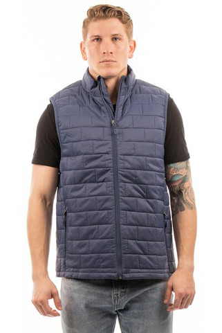 Burnside 8703BU - Adult Box Quilted Puffer Vest